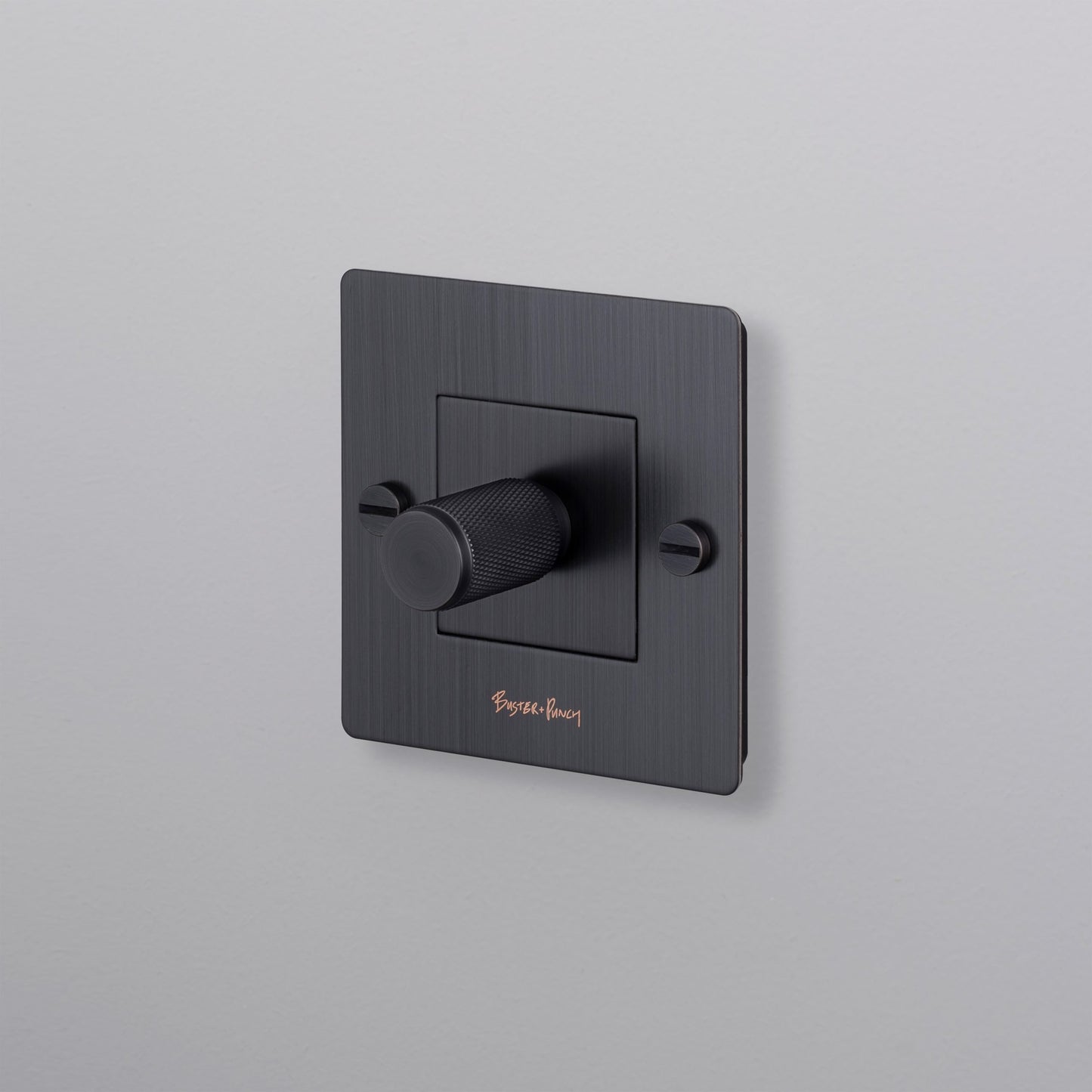 EU 1G DIMMER / 250W LED / RAUCHE BRONZE
