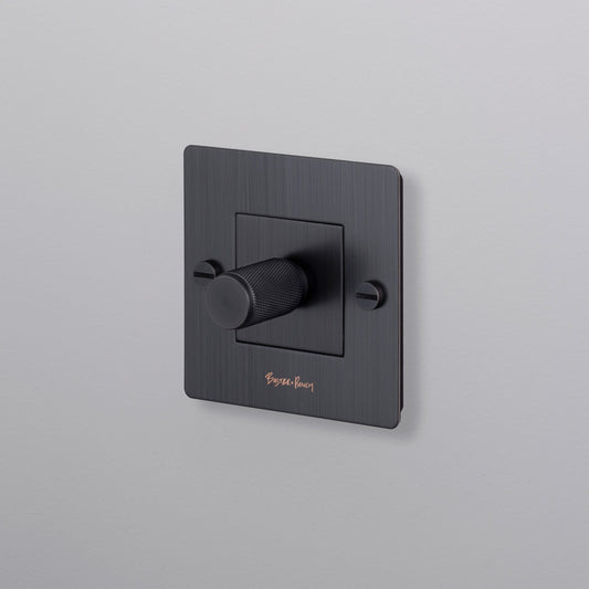 EU 1G DIMMER / 250W LED / RAUCHE BRONZE