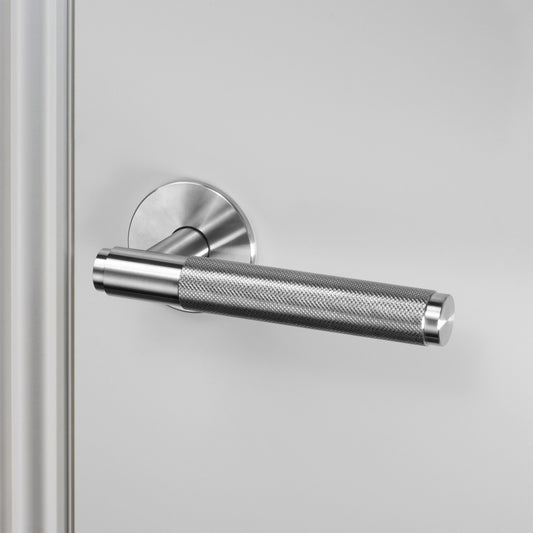 FIXED DOOR HANDLE / SINGLE-SIDED / CROSS / STEEL