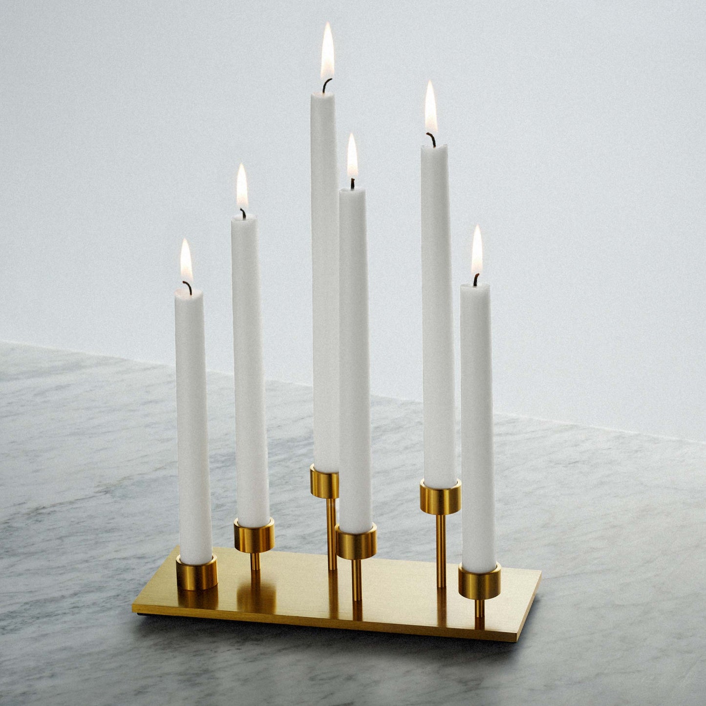 MACHINED / CANDELABRA / BRASS