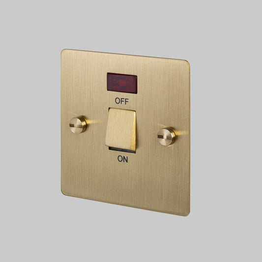 20A DP SWITCH / BRASS