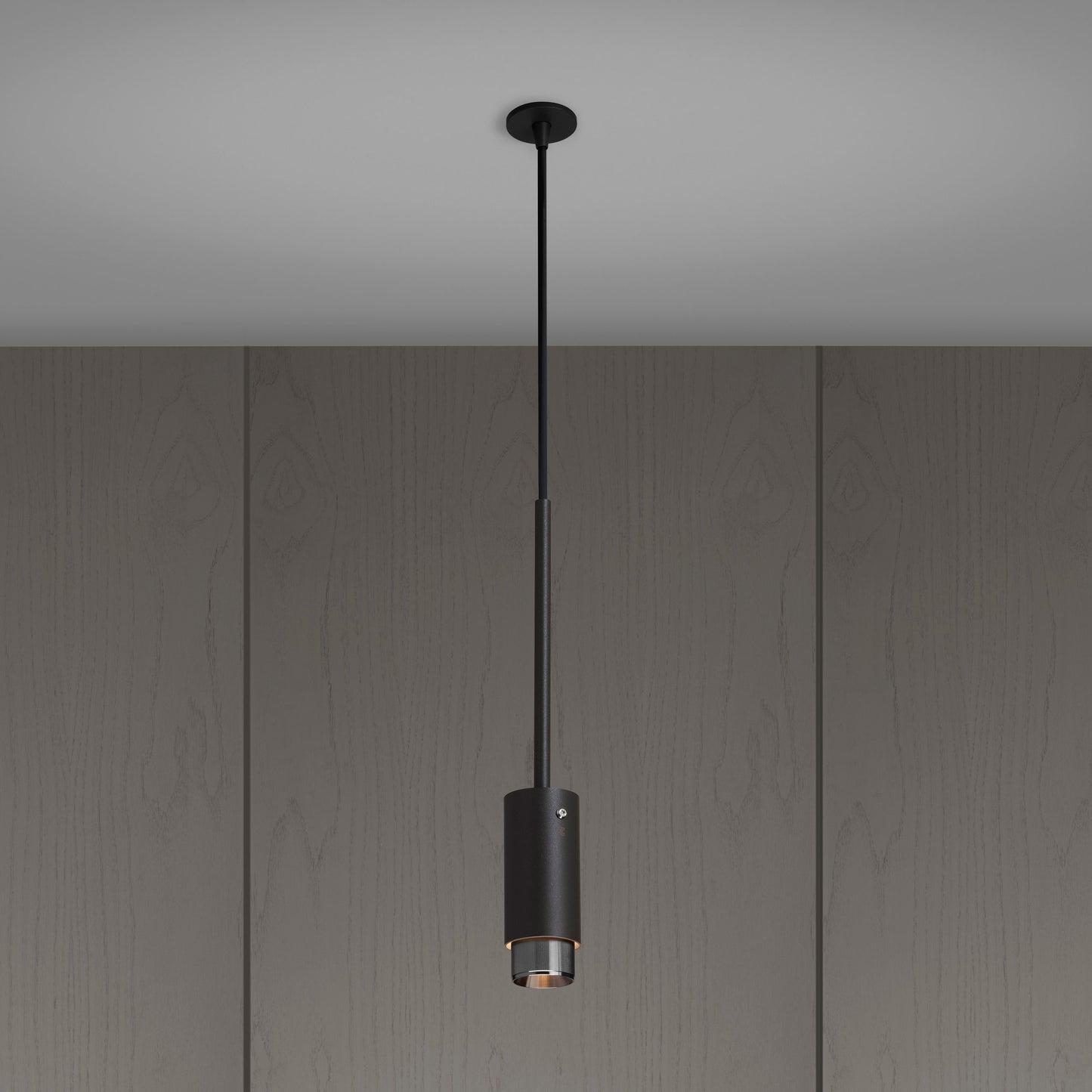 EXHAUST PENDANT / LINEAR  / GRAPHITE /STEEL