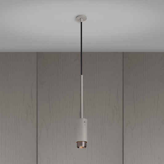 EXHAUST PENDANT / LINEAR  / STONE / STEEL