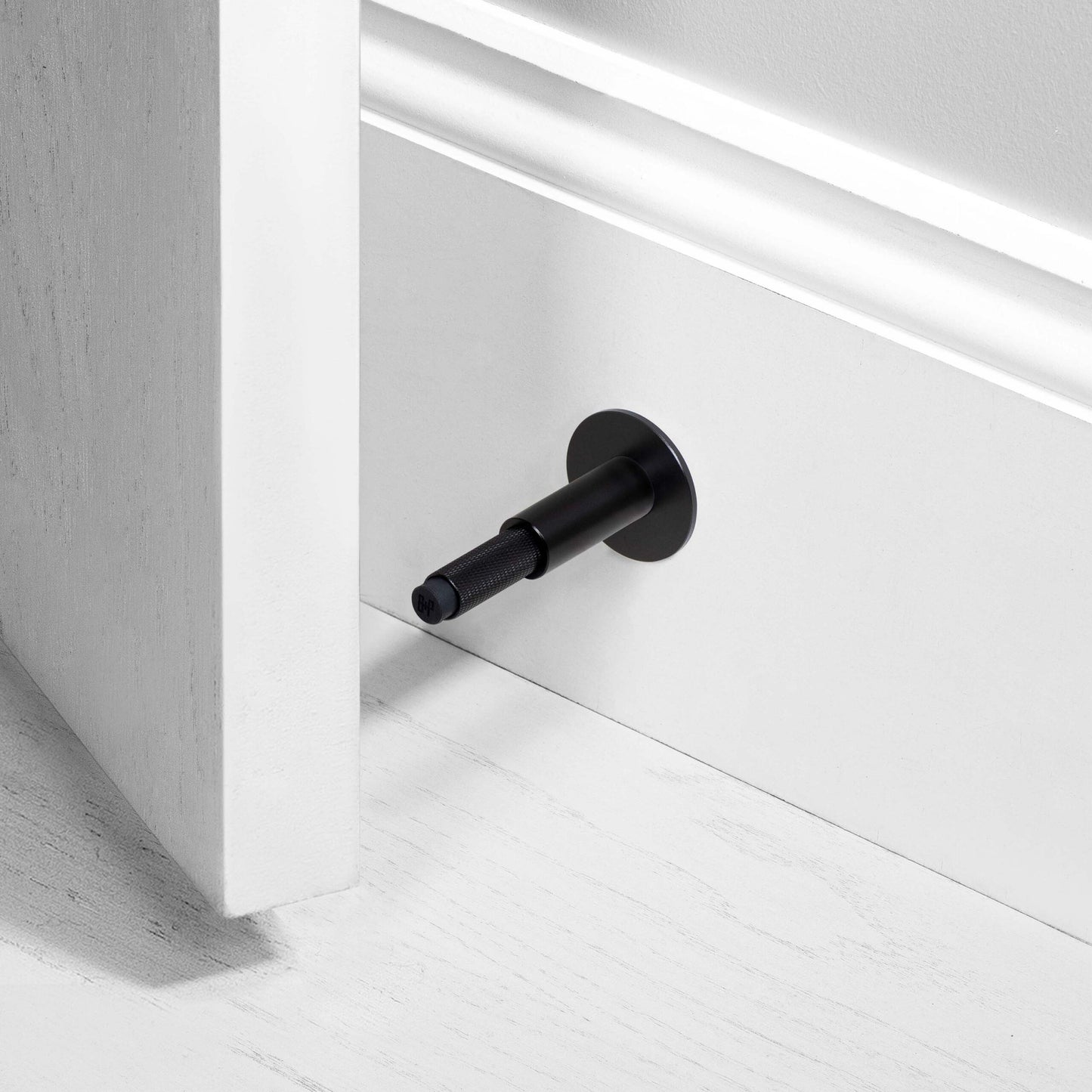 DOOR STOP / WALL / BLACK