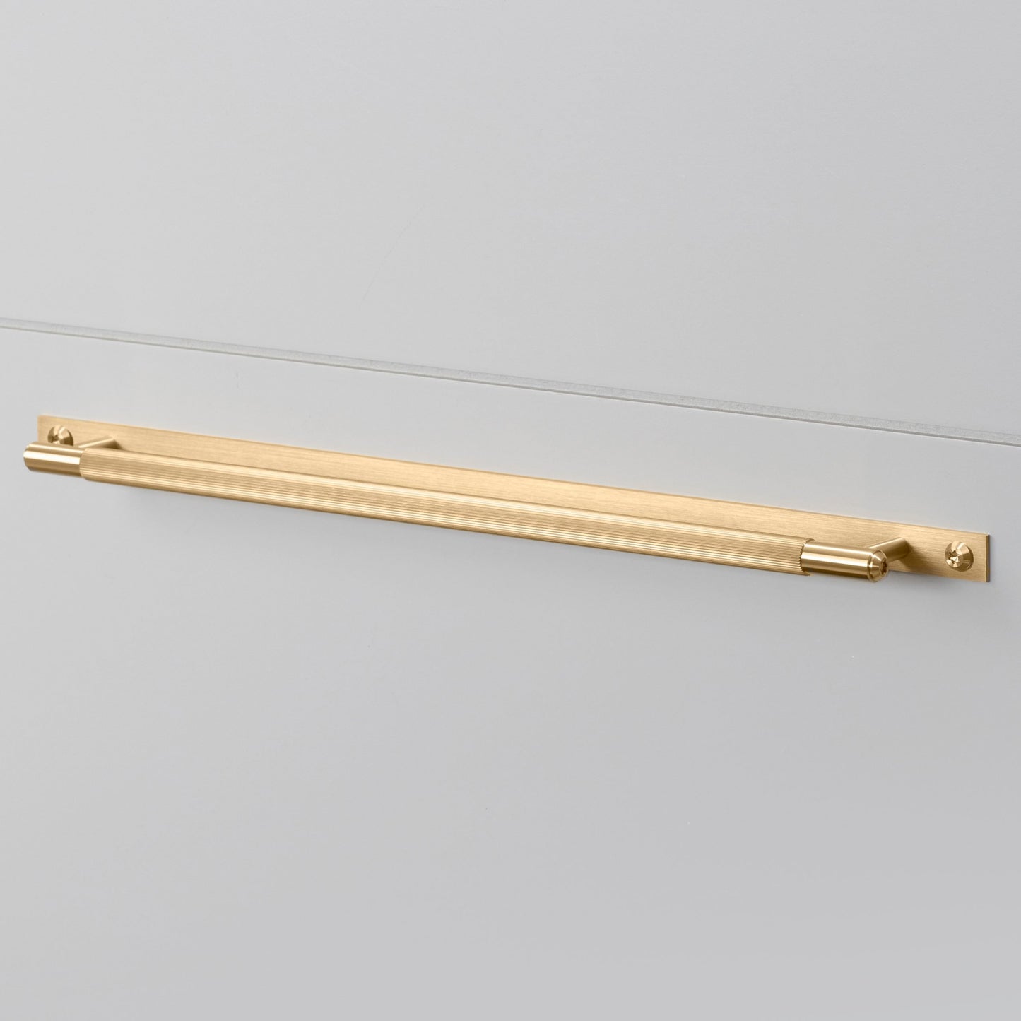 PULL BAR / PLATE / LARGE / LINEAR / BRASS