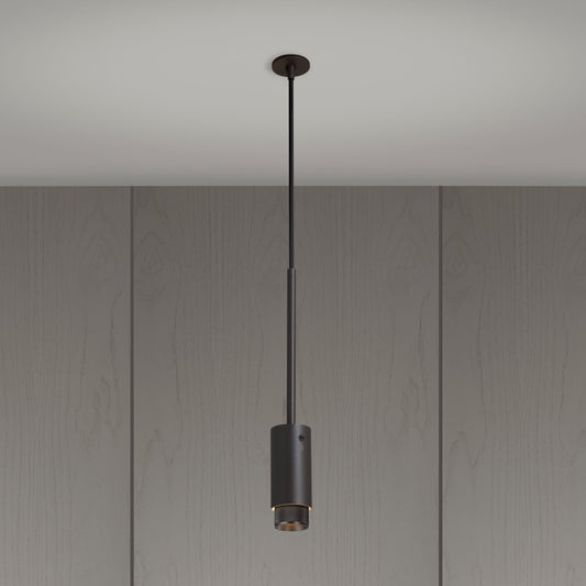 AUSPUFFANHÄNGER / KREUZ / GRAPHIT / GERÄUCHERTE BRONZE