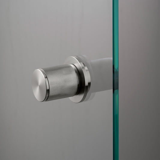FIXED DOOR KNOB / SINGLE-SIDED / LINEAR / STEEL