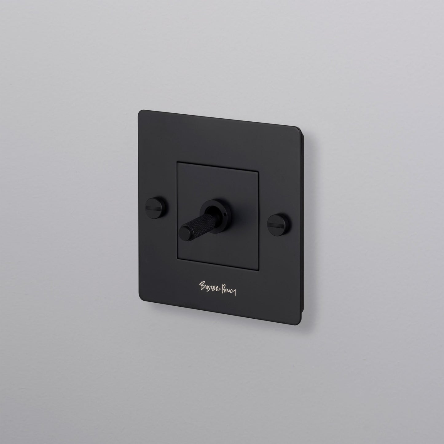 EU 1G TOGGLE SWITCH / BLACK