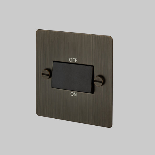 FAN ISOLATOR SWITCH / SMOKED BRONZE