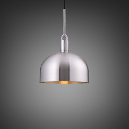 FORKED PENDANT / SHADE /  LARGE / STEEL