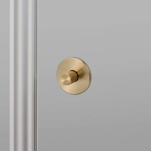 THUMBTURN LOCK / LINEAR / BRASS