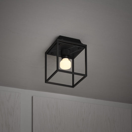 CAGED CEILING / SMALL / BLACK MARBLE