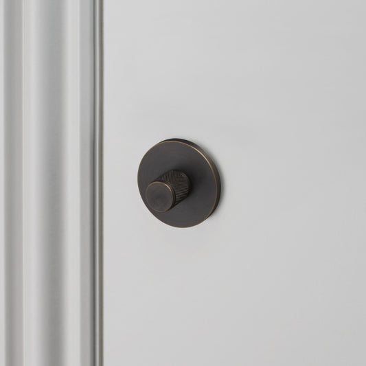 THUMBTURN LOCK / CROSS / SMOKED BRONZE