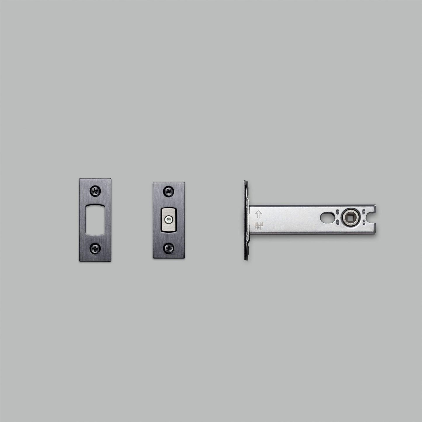 DEADBOLT LATCH / THUMBTURN LOCK / 82MM / GUN METAL