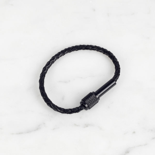 EINZELNES ARMBAND / 18,5 CM / SCHWARZ