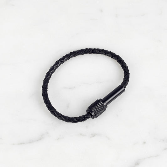 EINZELNES ARMBAND / 18,5 CM / SCHWARZ